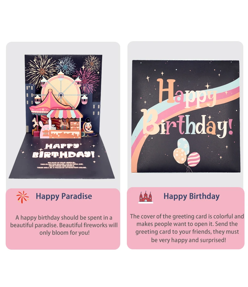 Custom Music Birthday Cards Greeting Card With Sound Chip For Birthday ...