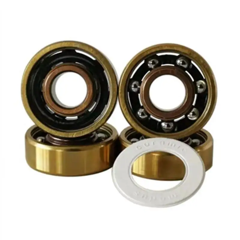 Высокоскоростной подшипник из титановой и золотой керамики для