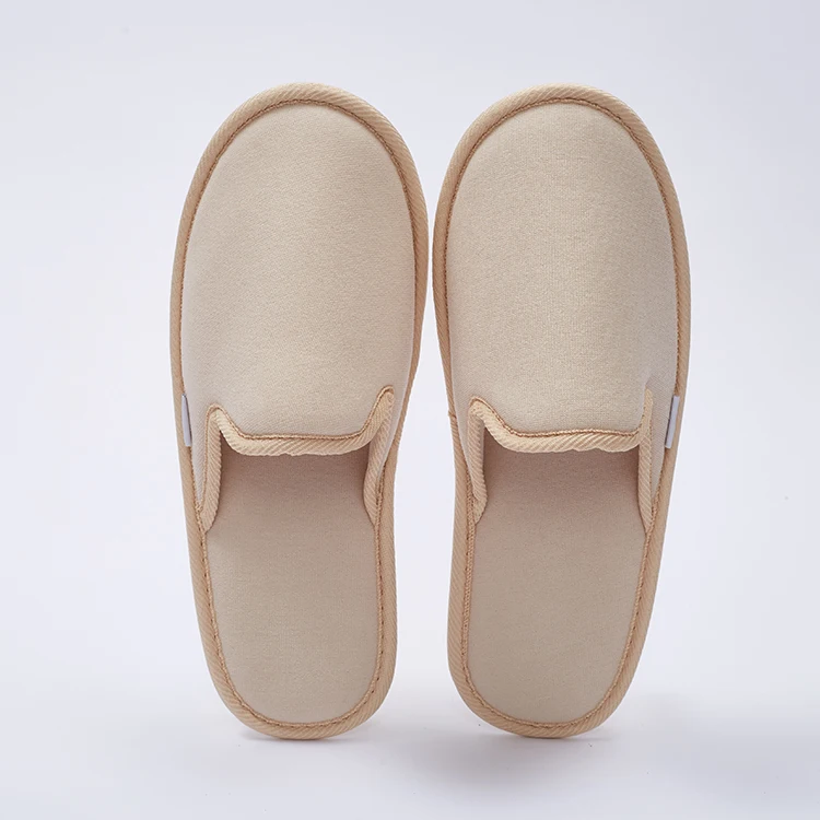 Skillful Manufacture Eco Friendly Hotel slippers Soft Comfortable Biodegradable Slipper for Hotel Guest Spa Airline manufacture