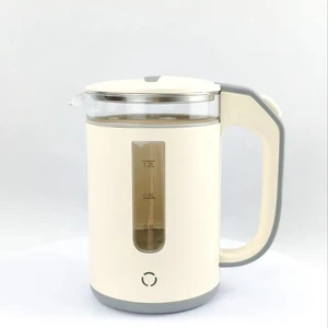 1.2L Gift Glass & SUS#304 Stainless Steel Electric Kettle 800W Easy to Carry Fashion Design for Home Use