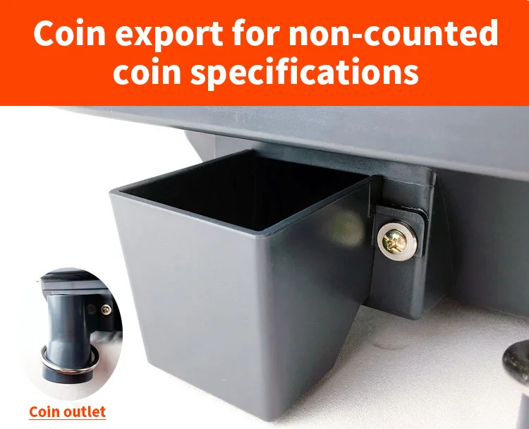 自動高速硬貨計数機 Coin Sorter、正確で効率的な硬貨整理