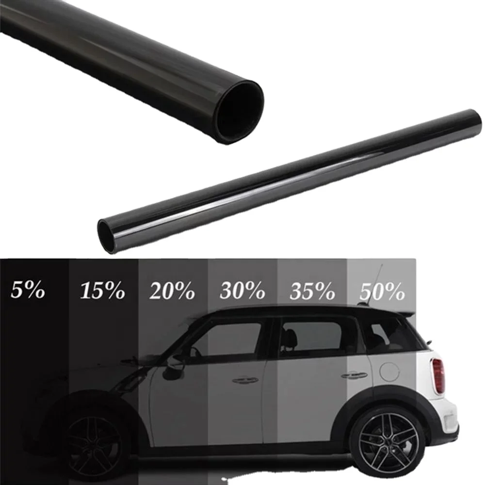 NKODA 20%VLT 1.52*30m 99%UVR Carbon Heat Resistant Factory Manufacturer Solar Tint Glass Window Tint OEM Car Film for Auto