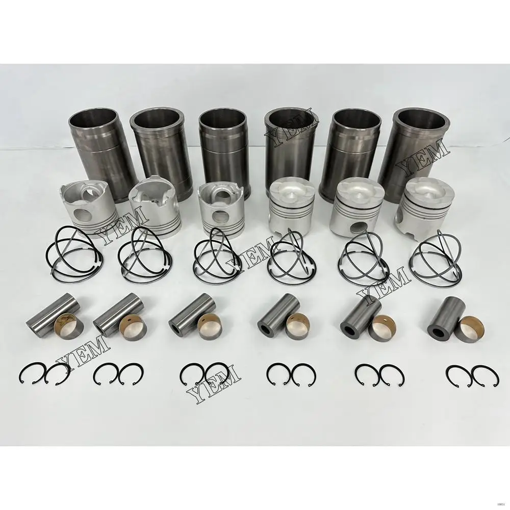 K13C Liner Kit With Cylinder Engine Piston Ring Liner for Hino