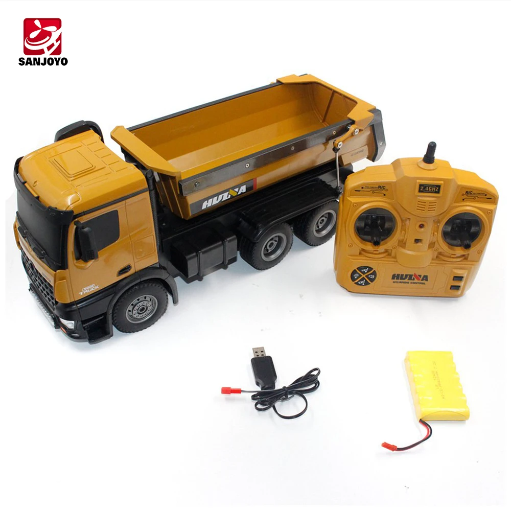 Huina Toys 1573 1/14 Alloy Remote Control Dump Truck - 10 Channels
