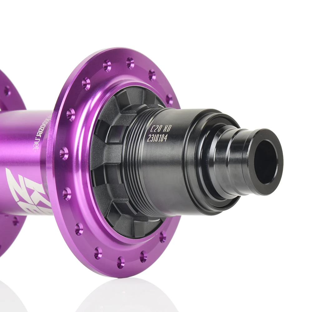 Koozer 450 MTB Boost Hub 120 Clicks, 6-Bolts Disc, 32H, 15x110mm