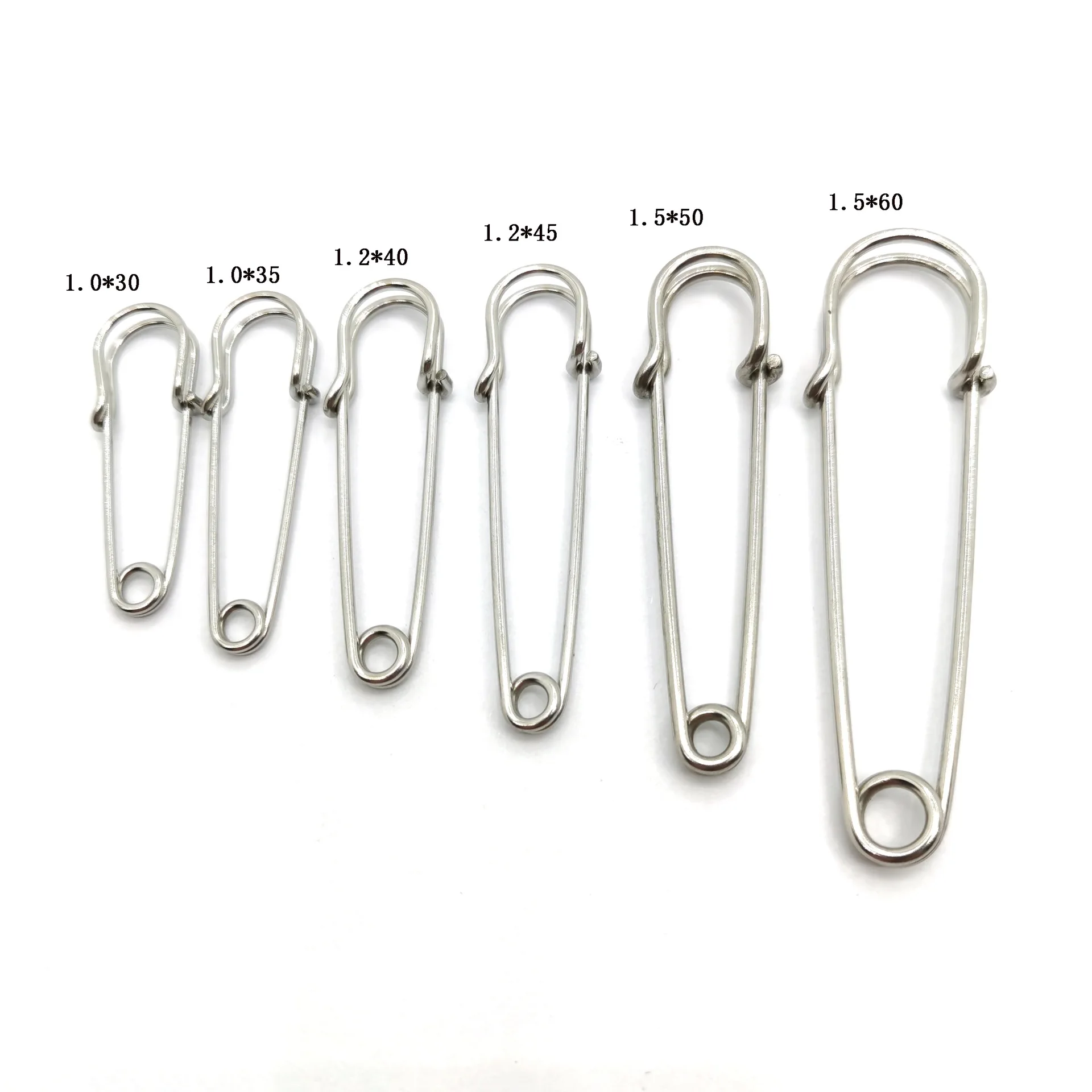 surgical steel safety pin earrings