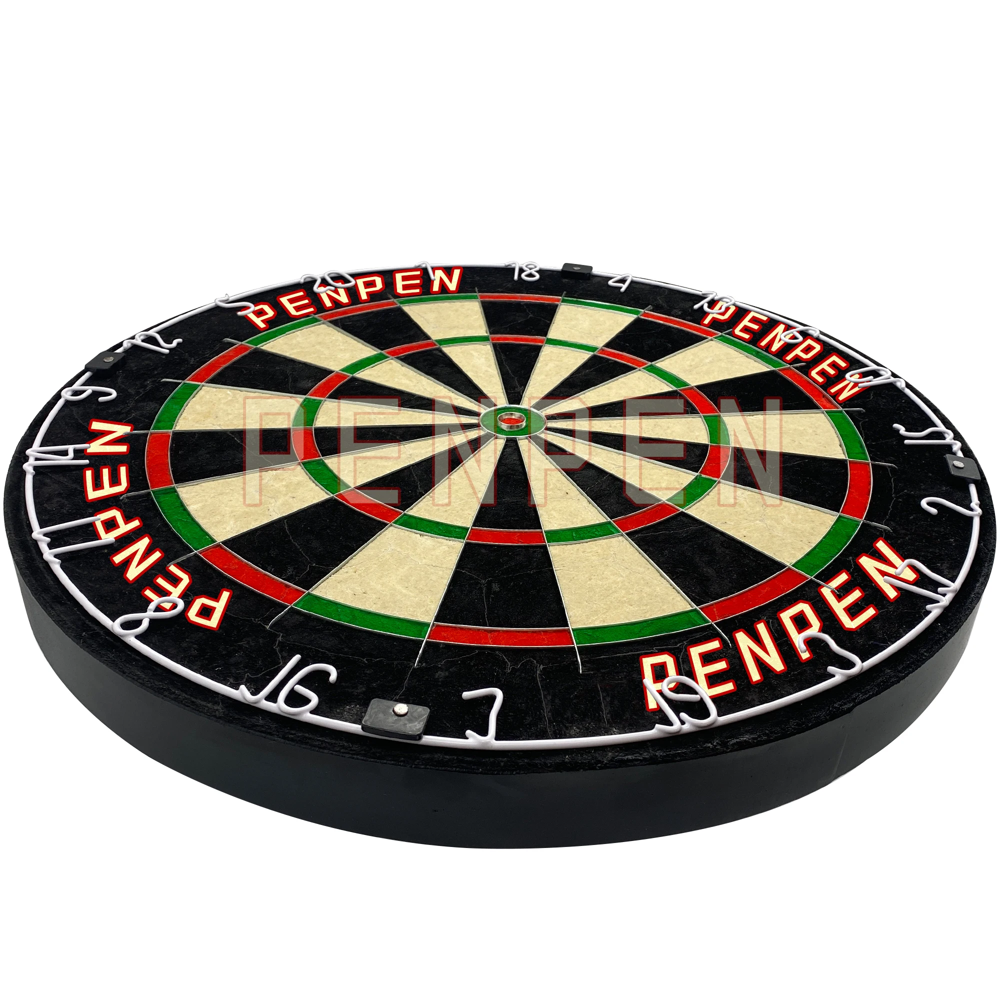 PENPEN Professional Darts Board Improved Dart Deflection with Reduced Bounce-Outs Custom Logo Made From Sisal MD01-PP