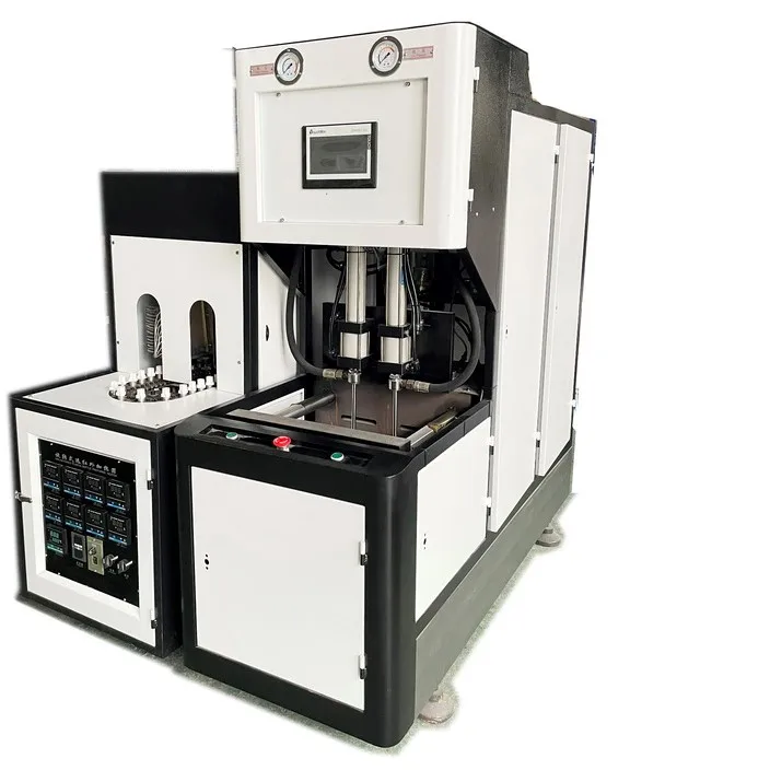 Custom Design 2 Cavity Semi-automatic Preform Pet Plastic Bottle Blowing Blow Molding Machine