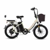 Bicicleta de viaje plegable de 20 pulgadas beige