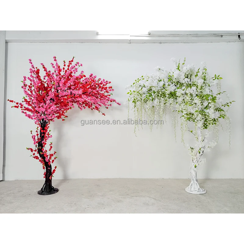 人工桜の木 2m高さ・1.8m幅のフェイク桜で屋内外装飾用
