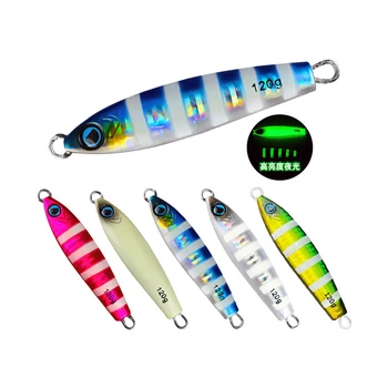 Cheery New Arrival Tungsten Alloy Jig Bait 250g 350g 400g Luminous Saltwater TG Tungsten Metal for Sea Fishing Heavy Duty Marlin – Metal Jig – view 3
