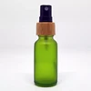Botella de spray verde