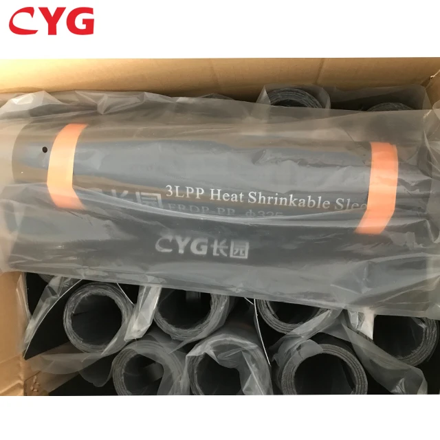 Hdpe Heat Shrink Wraparound Sleeve For Pipelines 3lpe Heat Shrinkable