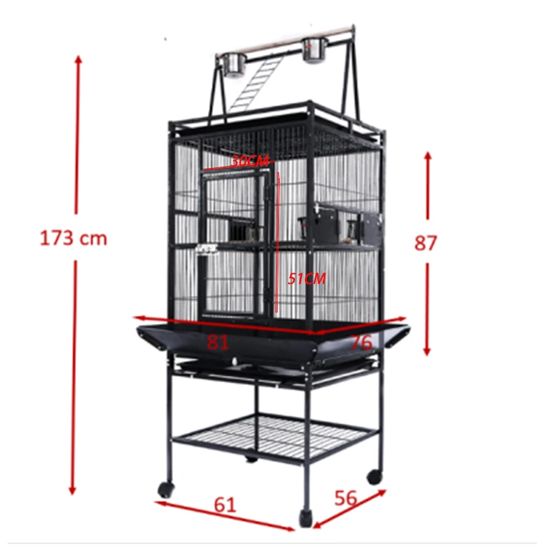 Photo inspiration: Fresh Look at Wholesale 68 Inches Luxury Designs Black Steel Metal Iron Aviary