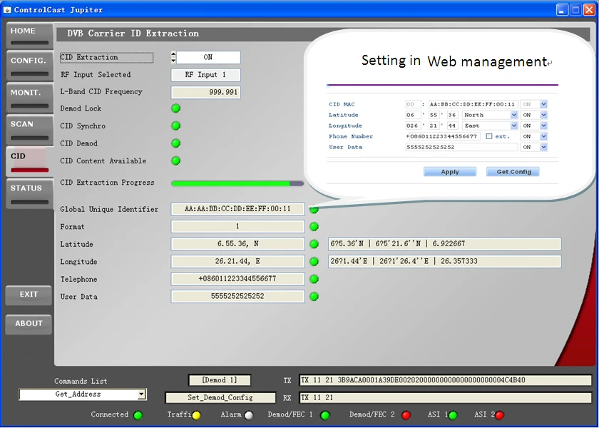 ASI/IP Input DVB-S/S2/S2X Modulator for Uplink Satellite System ...
