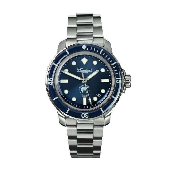 Top Custom Logo Men's Diver Watch - 316L Stainless Steel