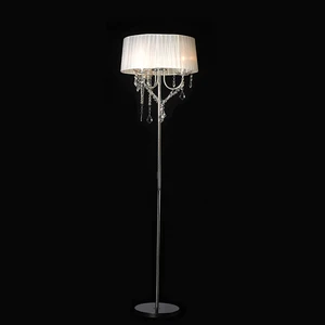 Modern European Lampshade Crystal Chandelier Floor Lamp NS-122014