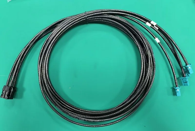 3-Meter LVDS Gigabit Ethernet Cable Assembly PVC Insulated Copper Conductor Efficient Data Transmission Wiring Harness for