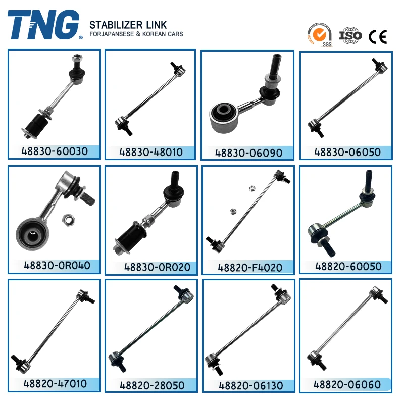TNG Auto Parts - Suspension Sway Bar Links for Toyota & Honda