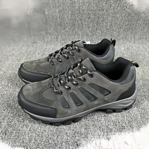 Lightweight Men's Casual Safety Shoes Anti-Smashing Anti-Piercing Engineering Working Hiking Shoes with Mesh Midsole and Lining