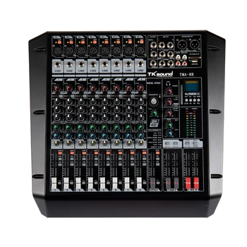 TKsound Factory Best Selling 8 Channel Dj Professional Audio Digital Mixer Mixing Console