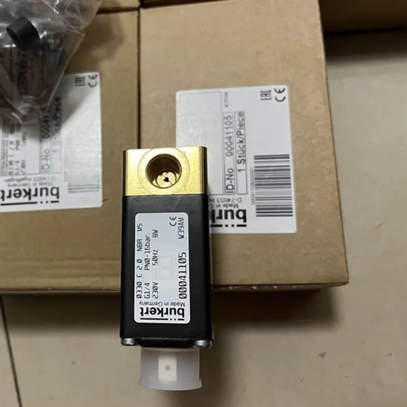 Burkert Type 0330 32 No00269525 Solenoid Valve With Pivoted Armature Burkert Solenoid Valve