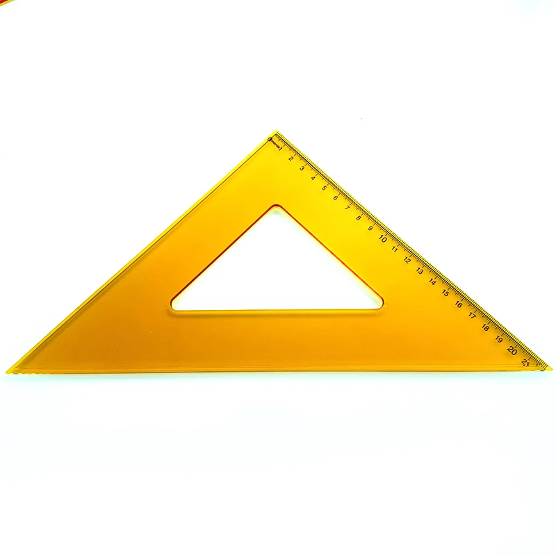 Triangle Ruler Square Set 30/60 and 45/90 Degrees 2-Piece Set for Rulers Category