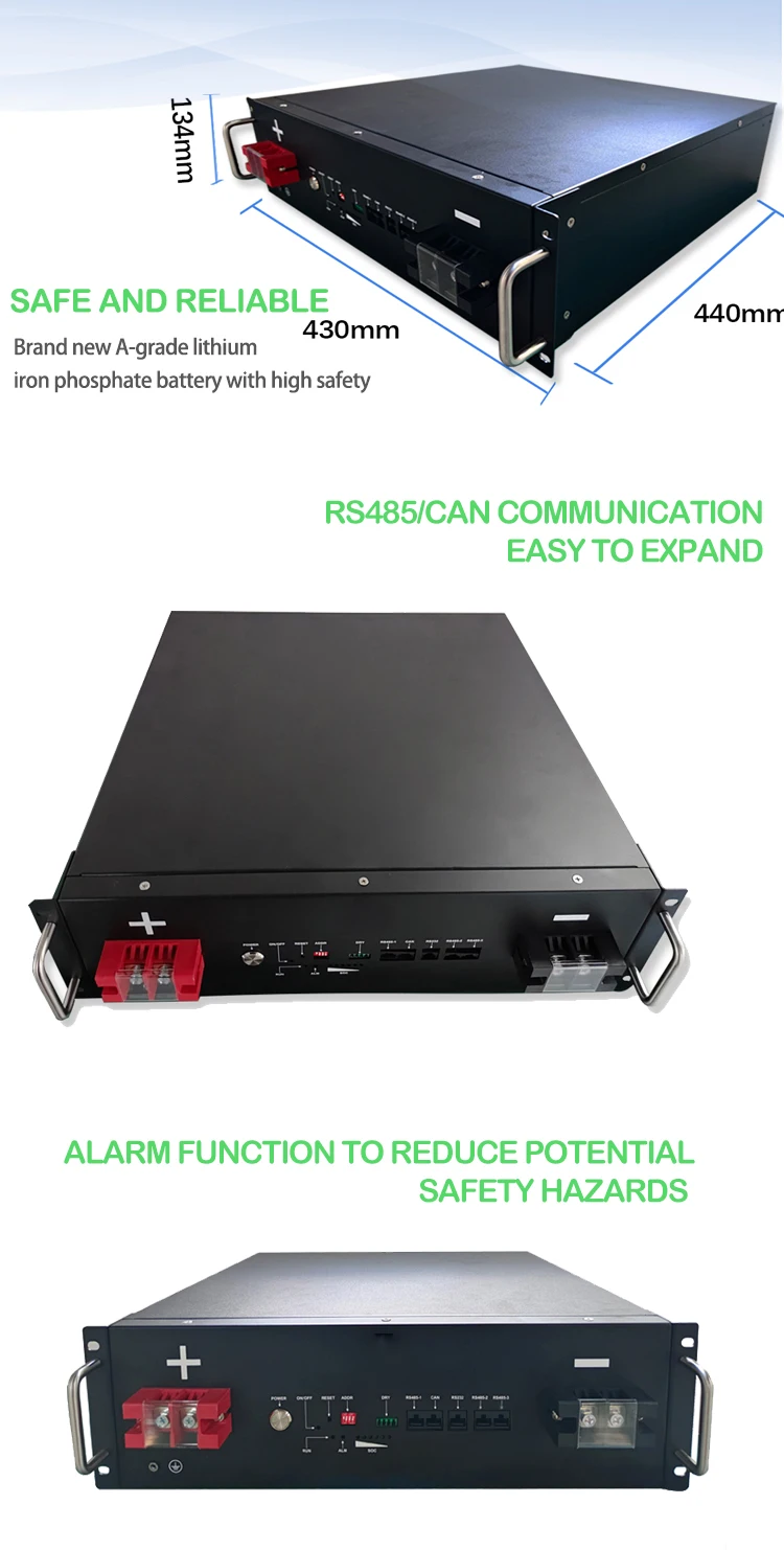 product 512v 100ah 200ah low voltage rack mounted lithium ion battery pack 5kwh 10kwh lifepo4 solar energy storage battery pack-6