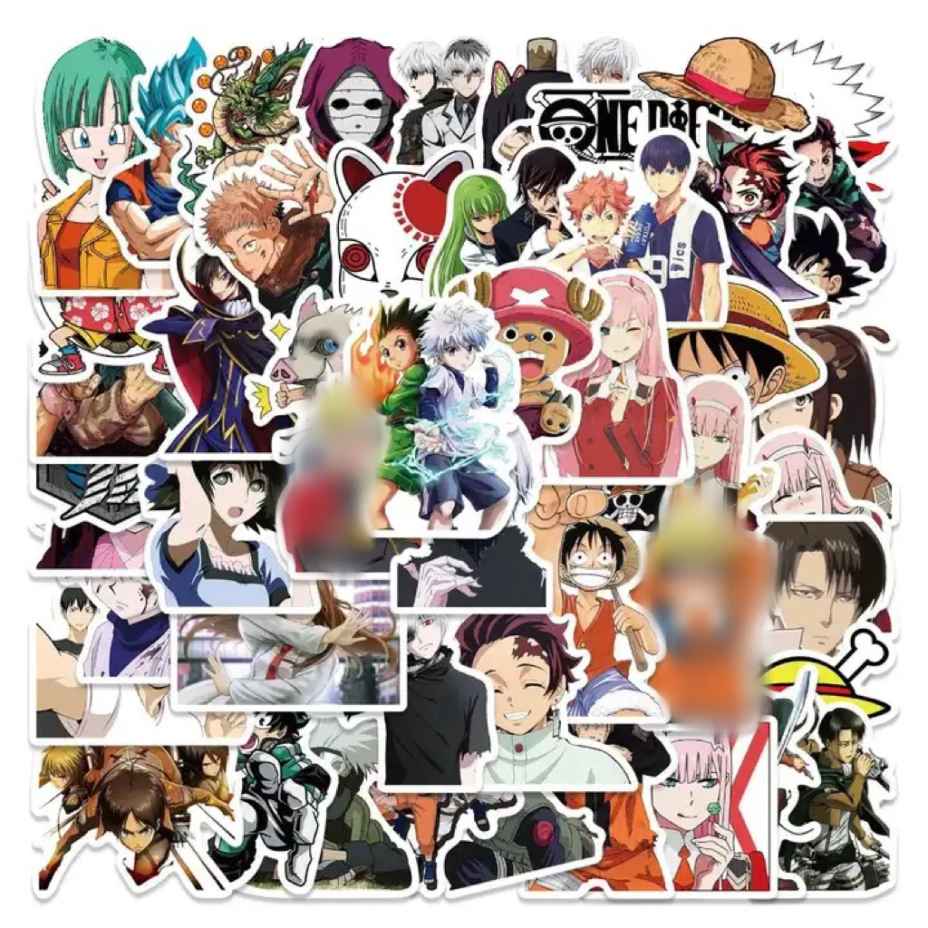 Amazon.com: MHA Anime Stickers Pack, 50PCS Cool Stickers Gift for Adults,  Friends, Boys. Waterproof Stickers Bulk for Skateboard Laptop Phone Water  Bottles (Asverbet Anime) : Electronics