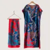 6-pattern red and blue