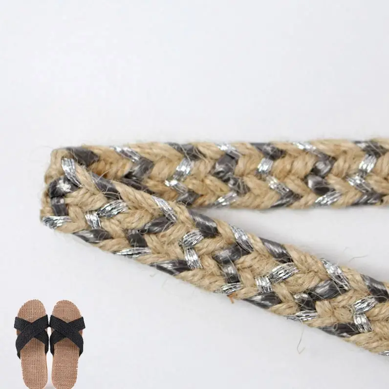 Сизальная веревка джутовая пеньковая оптовая продажа садоводческая натуральная обувь/декоративная/упаковка Pp плетеная размер 4 мм в Yiwu