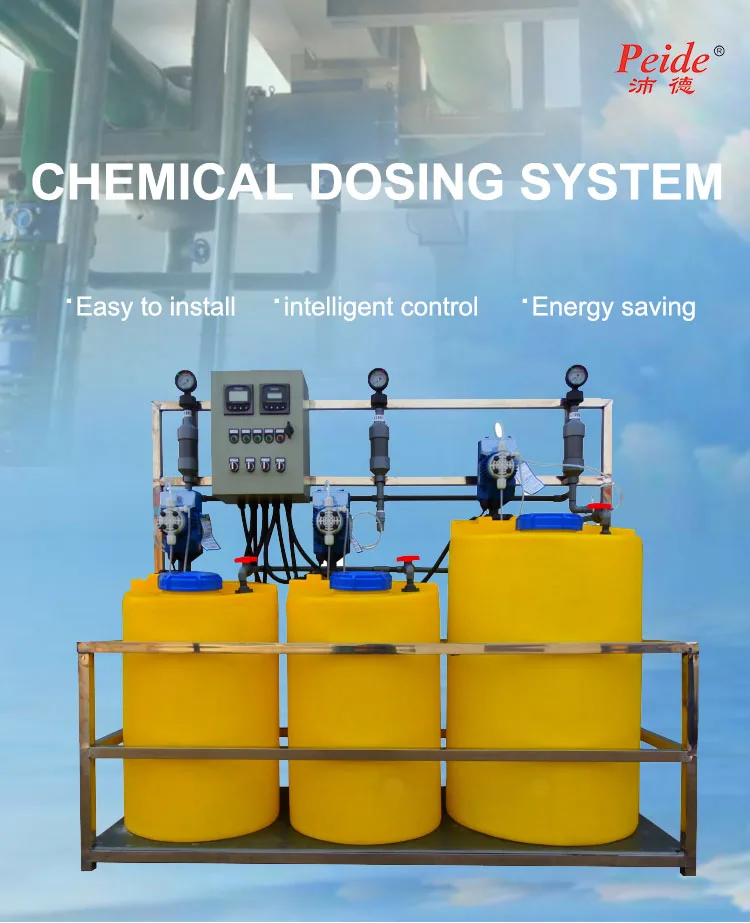 Cooling Tower Chilled Water System Chemical Dosing Pump System To