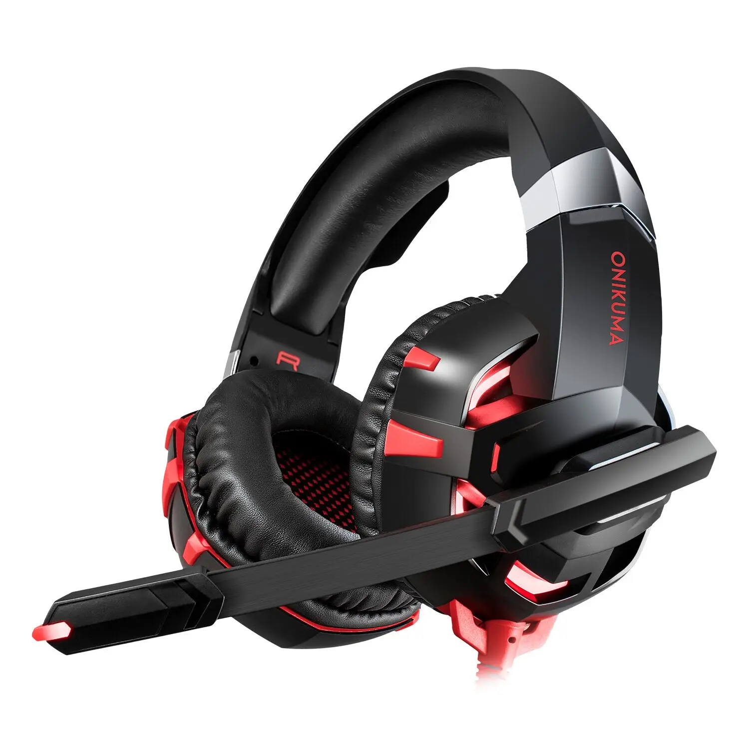ONIKUMA K2 PRO Wired Gaming Headset with LED Light – Comfortable