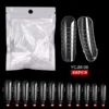 60pcs extension glue nail mold 06