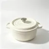 Intérieur en émail blanc-blanc
