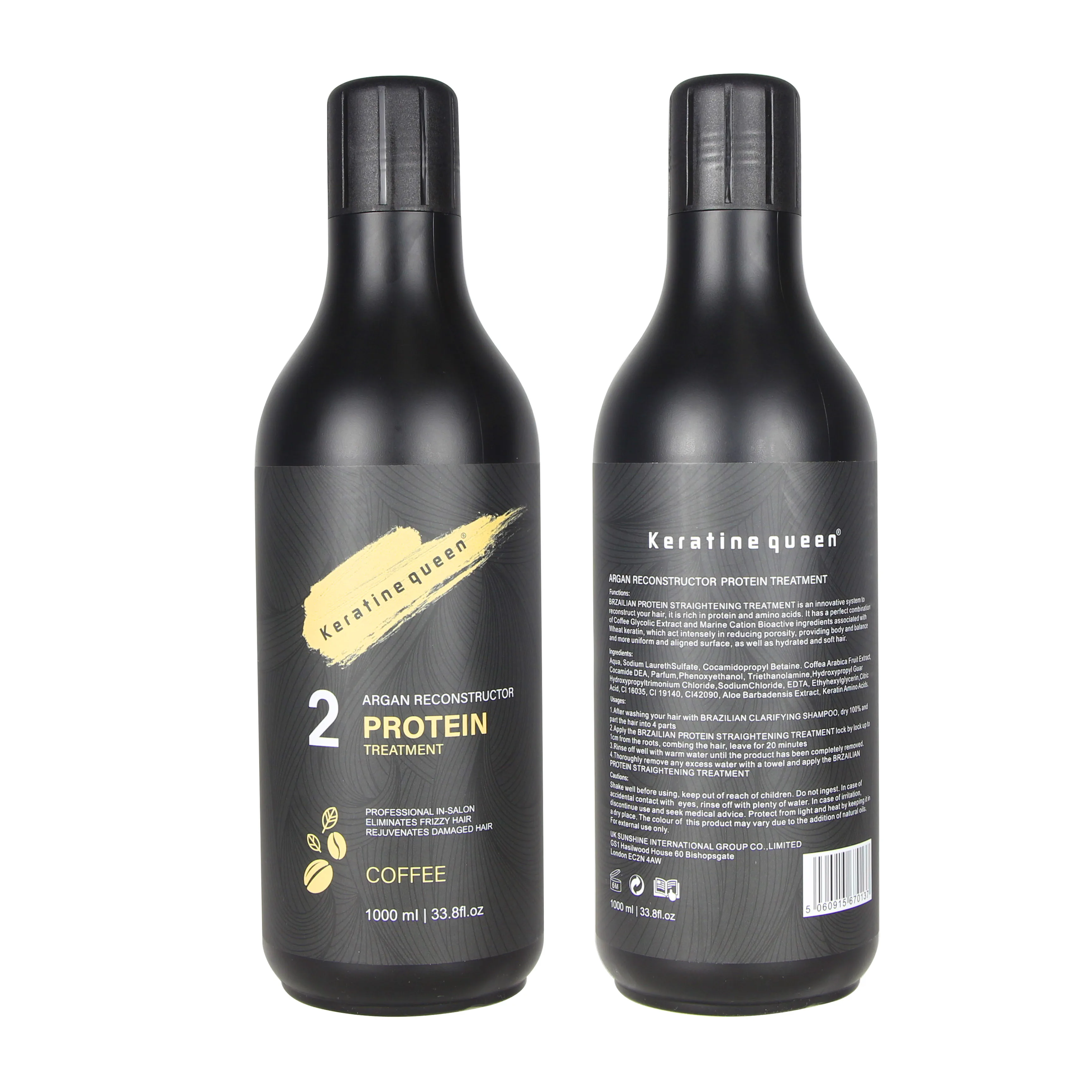 OEM/ODM бразильское профессиональное органическое оливковое масло белка Ботокс кератин выпрямление лечение волос маска