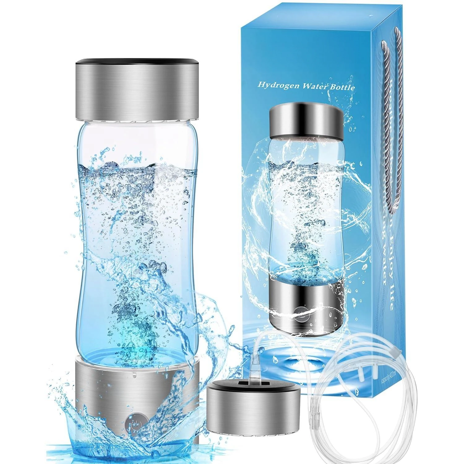 Hydrogen Water Bottle Hydrogen Water Bottle Generator With Spe Pem Technology Water Ionizer