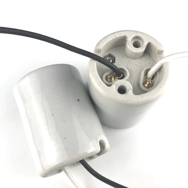 E39 Ceramic Lamp Holder Wire Customize E39 Lamp Socket Buy E39 Lamp