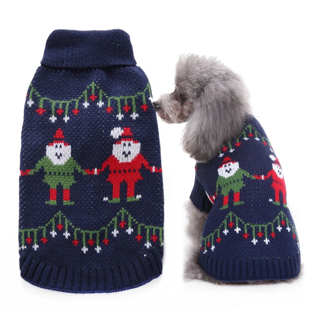 elf dog sweater