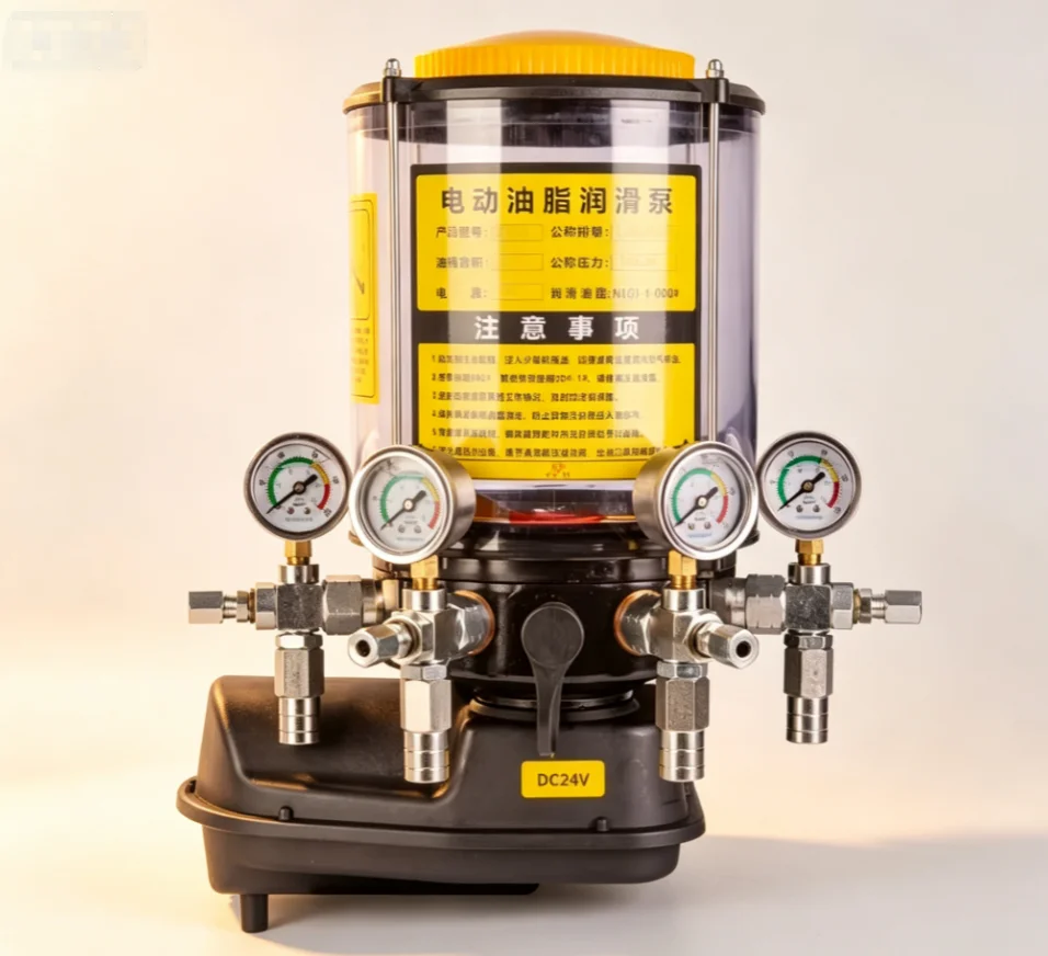 TEBAK 24V 220V 380V Fully Automatic Electric Grease Butter Pump Construction Machinery Lubrication Refueling Pump