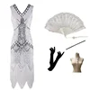 White dress accessories D