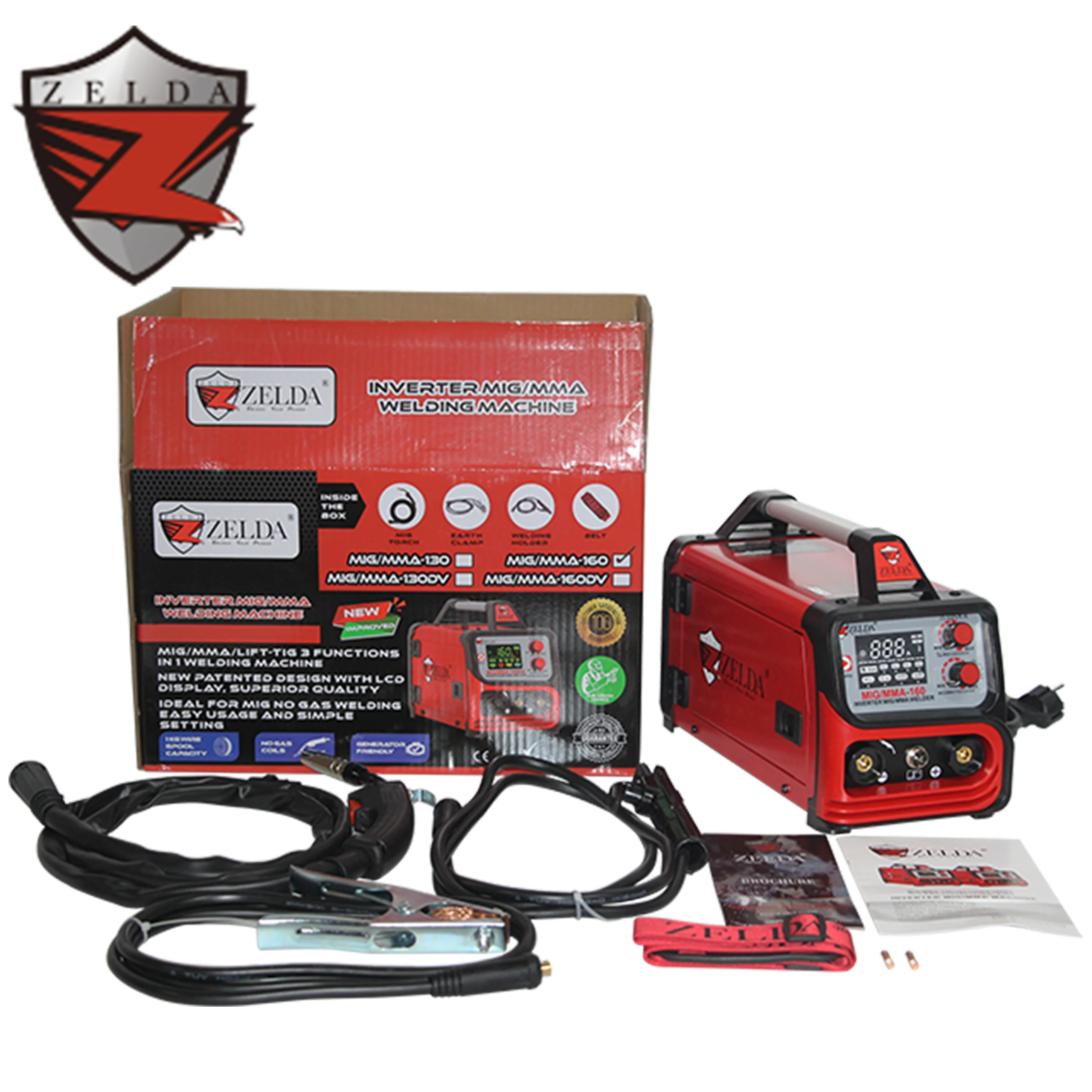 Welding Machine 3 in 1 220V MIG MMA  3 in 1  MIG Flux Cored Welding Machine