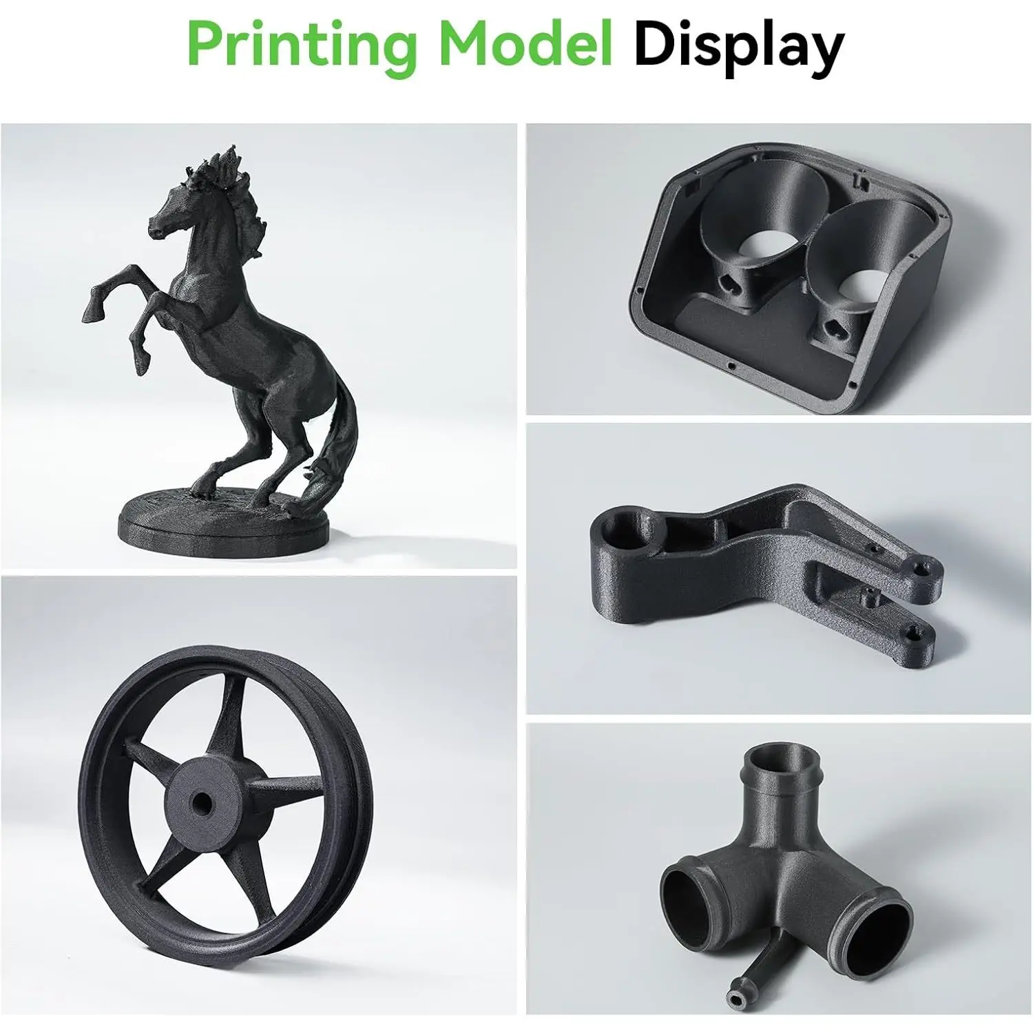 Creality PPA-CF 1kg High-Performance 15% Carbon Fiber Black 3D