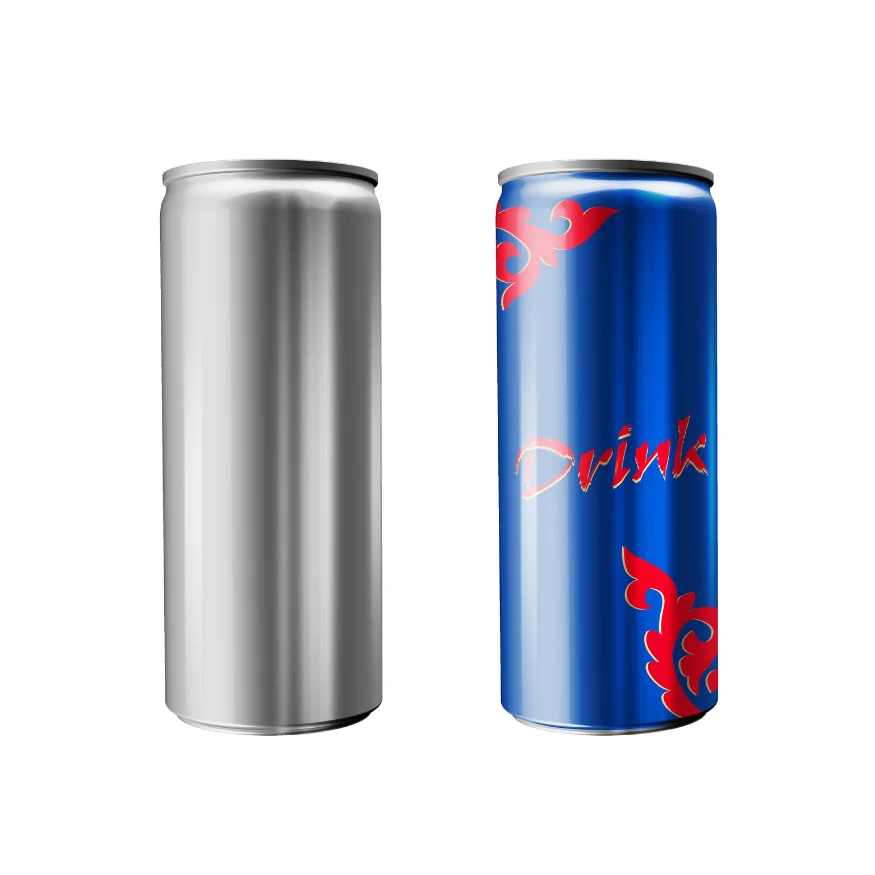 FRD Sleek 330ml Recyclable Resealable Energy Drinks 330ML Disposable Aluminum Pull Tab Cans