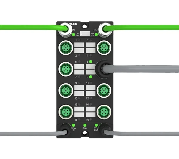 Waterproof Ip67 Compact Structure I/o Module - Buy Modbus Tcp Ethernet ...