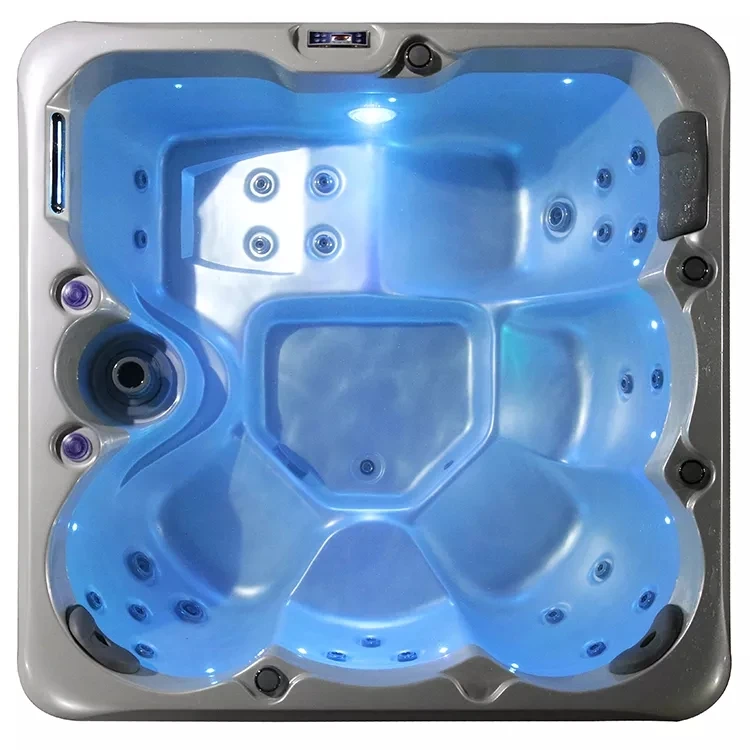 CE/SAA/ETL Approved American Acrylic Hot Tub with 5 Years Warranty 3KW Heater and 26 Jets for Outdoor Relaxation