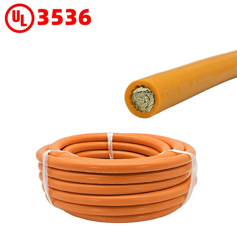 Silicone Rubber Coat Custom UL 3536 16 18 20awg Tinned Copper Cable 6mm Marine Electric Wire for Motor Winding Wire Cable