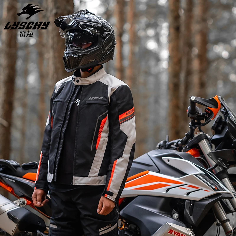 Lyschy Motorcycle Riding Suit Large Size Offroad Racing Suit Winter