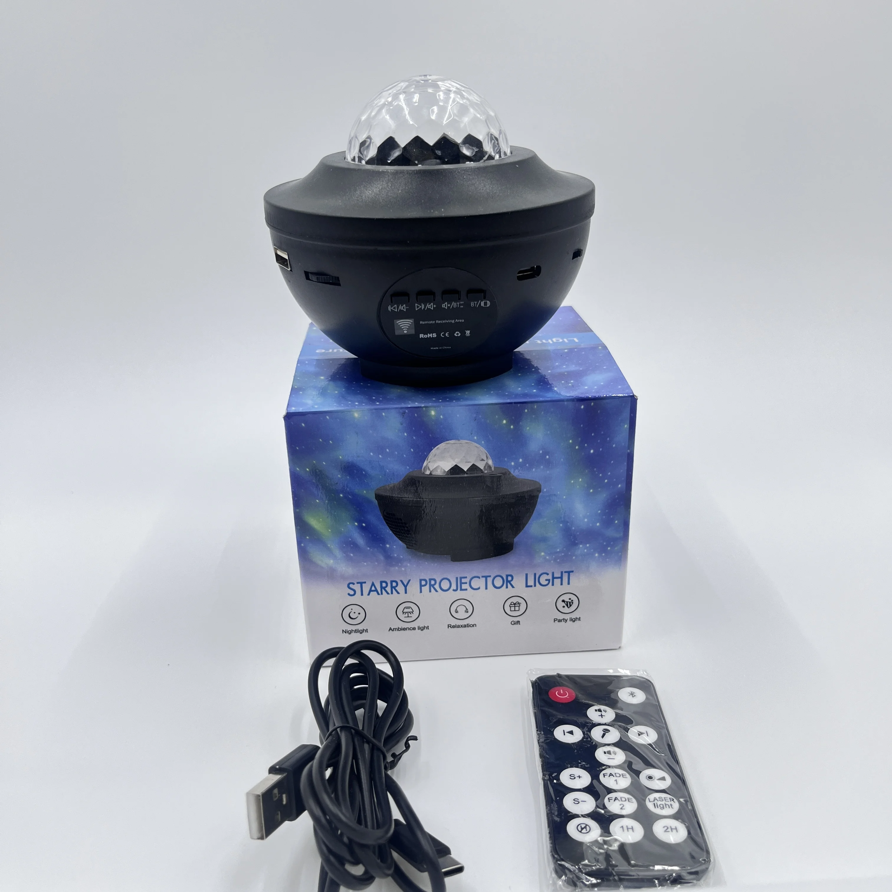Gala Xy Projector Smart WIFI Music  News Remote Control Moon Starry Night Light Gala Xy LED Star Projector Lamp