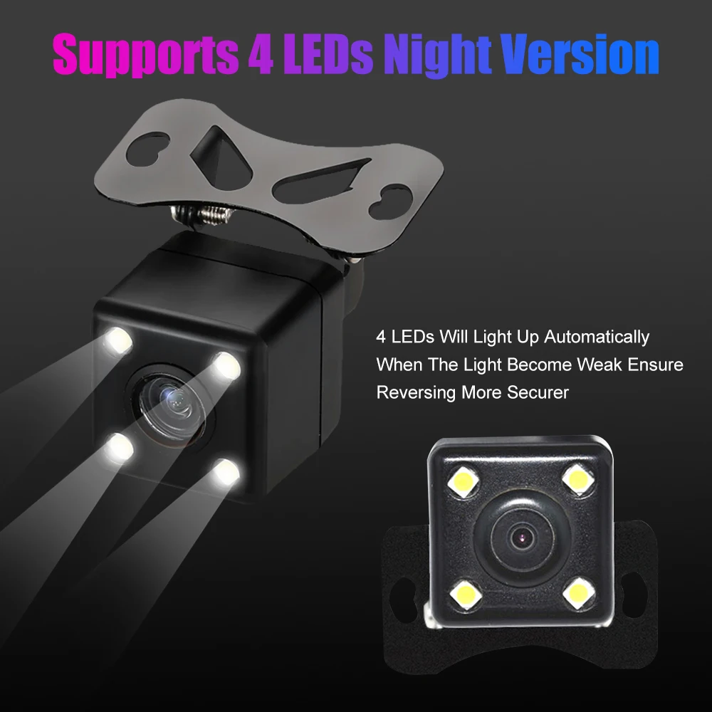 Universal Car Rear View Camera - 720P 1080P HD Night Vision